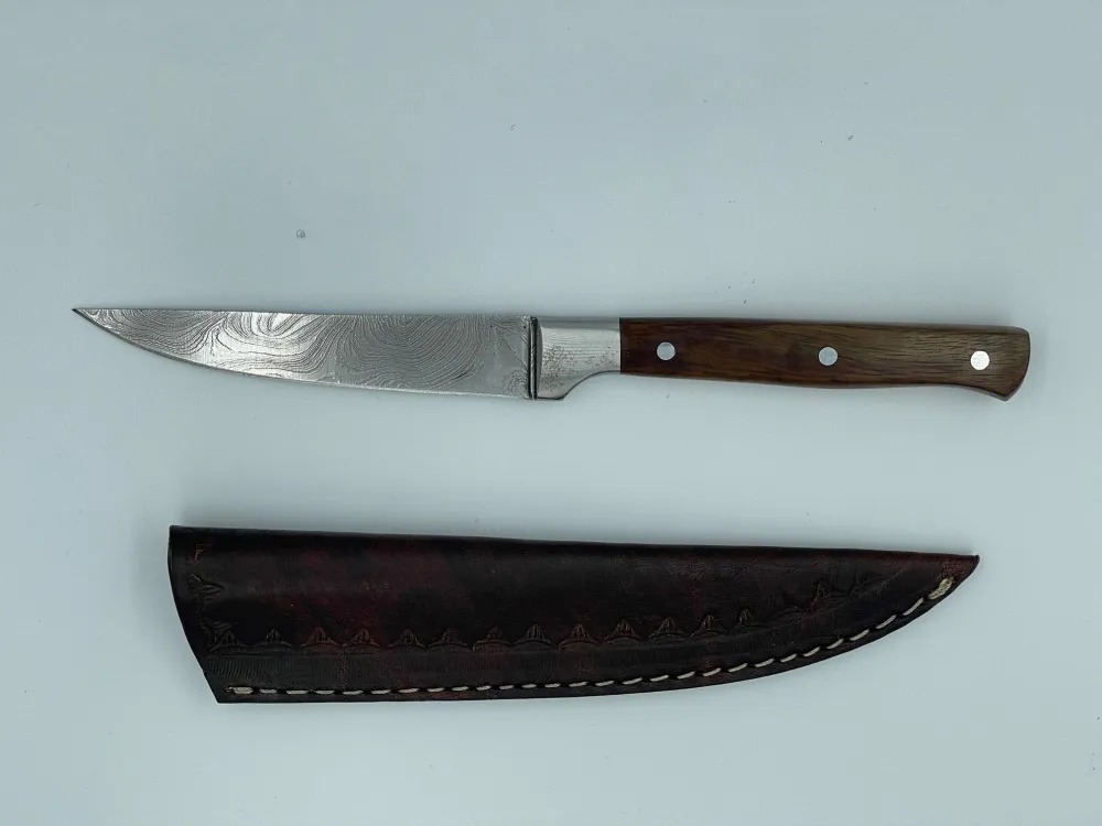 Gobar Damaskus hardened steak kniv Holiday Gifting
