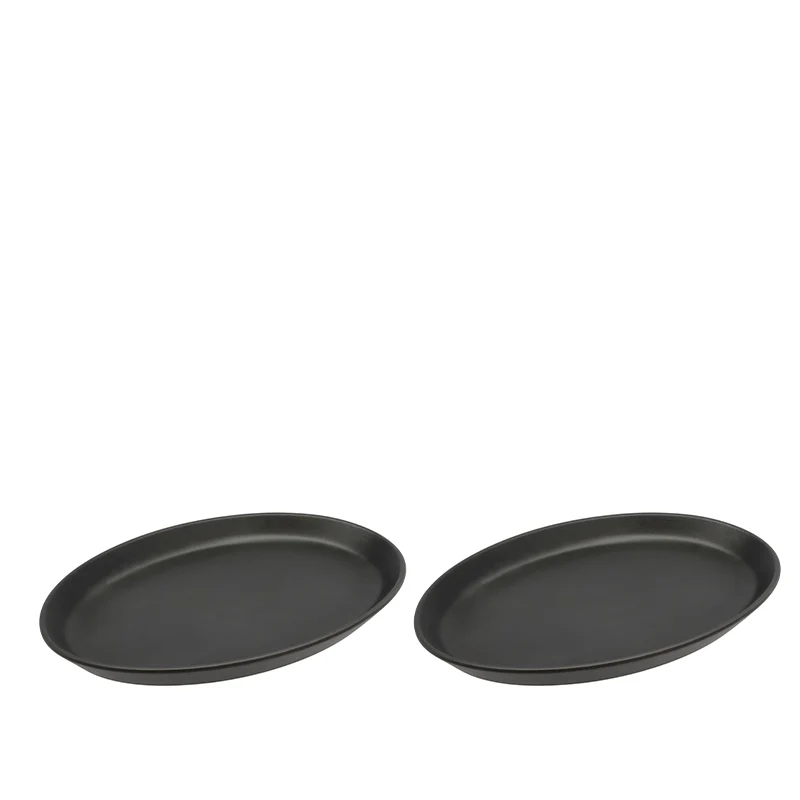 Morsø Forno steaktallerken midnight 2 stk. 28x20 cm