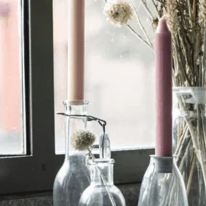 Rustiklys gammelrosa