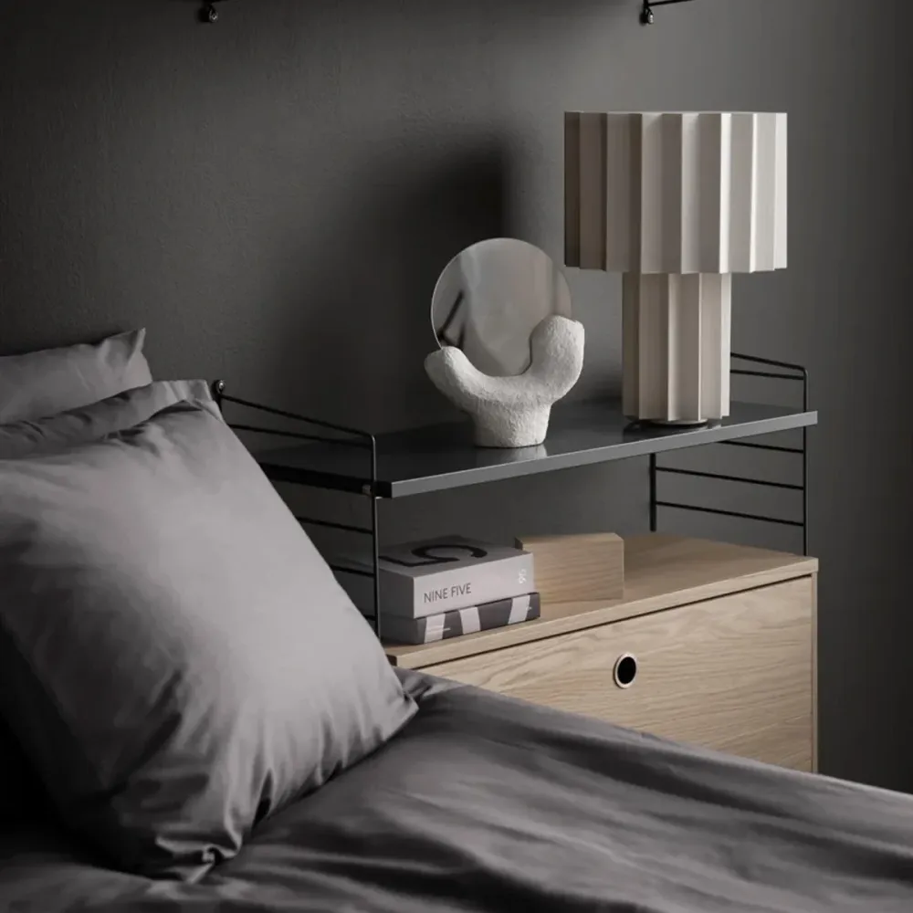 String Chest Drawers - 78x30 - Egtræ