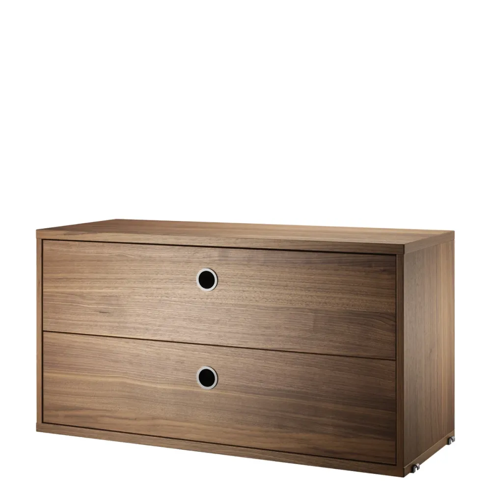 String Chest Drawers - 78x30 - Valnødetræ