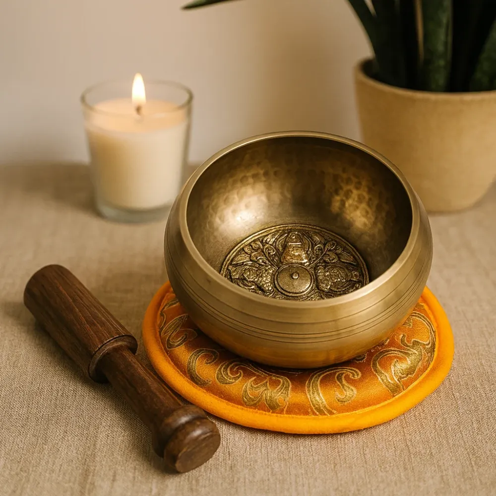 Syngeskål Sæt Fem Buddha 10cm 400g