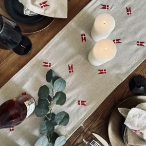 Bordløber med flag – Flere størrelser 30x180