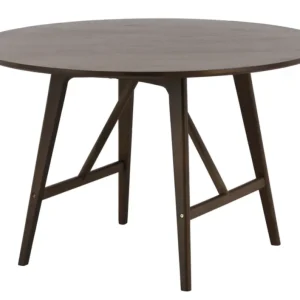 Kaseidon Spisebord, Ø100 cm | Mørkebrunt