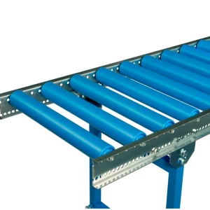 Plast Rullebane - 2000 mm - Bredde 500 mm med plastruller 75
