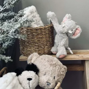 Babytæppe med bamse - Elefant