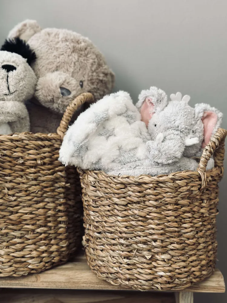 Babytæppe med bamse - Elefant