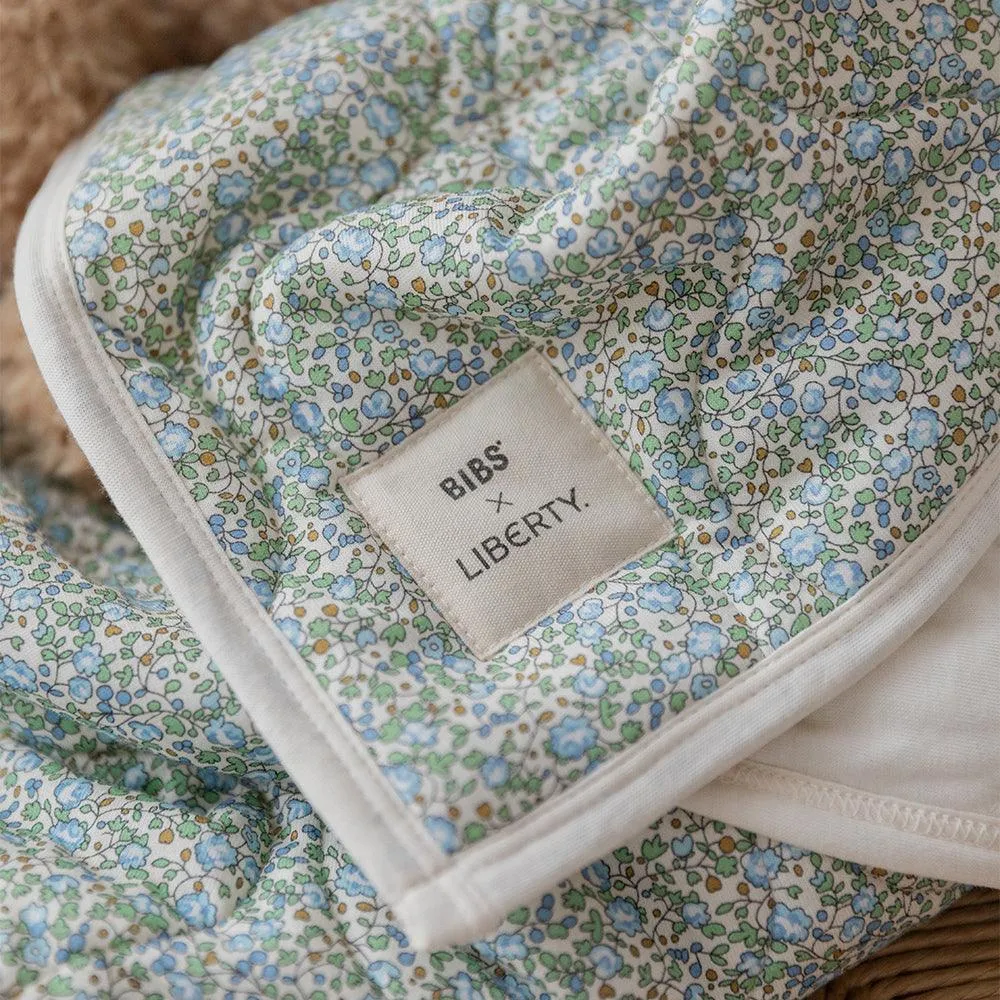 BIBS x LIBERTY Quiltet Tæppe Capel - Sage