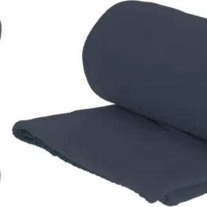 Essentials - Tæppe fleece 125x150 cm - mørkeblå