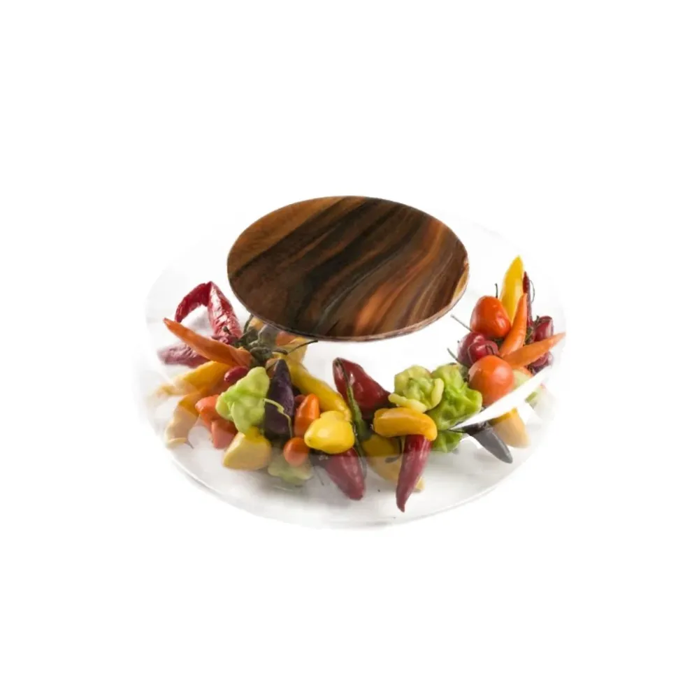 Anvance - Tiger's Eye anretter tallerken, 3 stk.