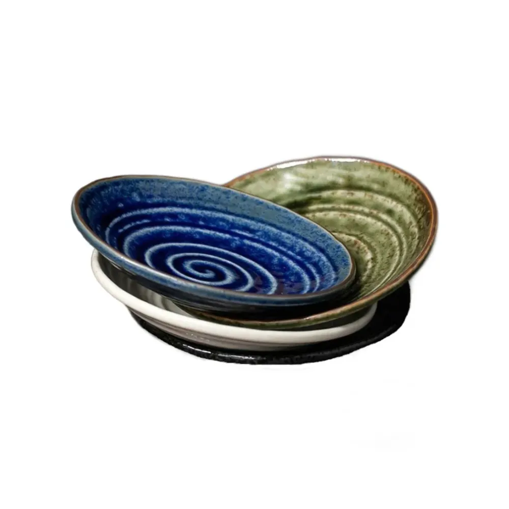Arabori tallerken - white kohiki. Ø 13 cm