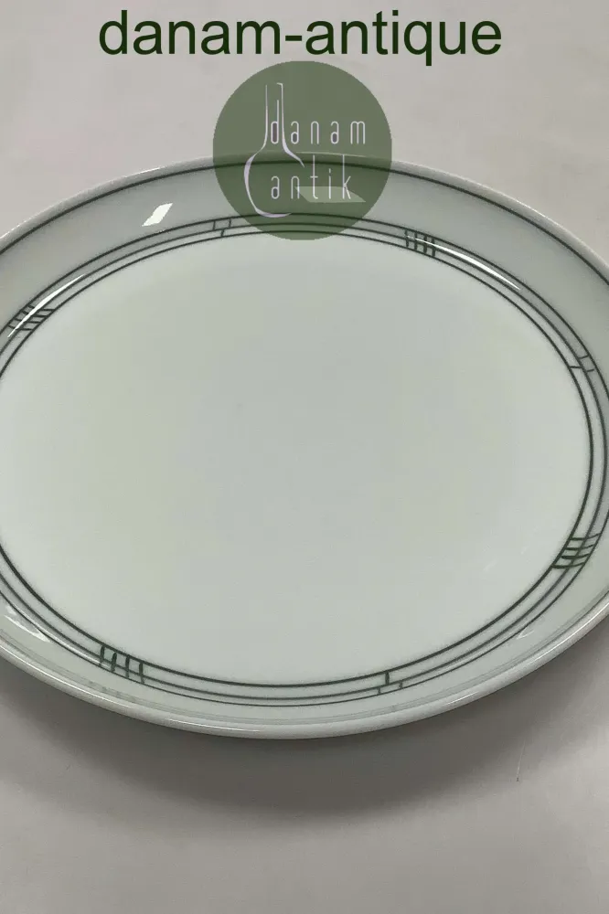 Bing & Grøndahl Delfi Green Tallerken No 618