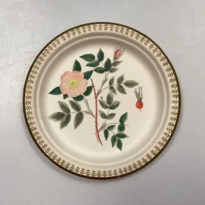 Royal Copenhagen Flora Danica Paptallerken fra 1976