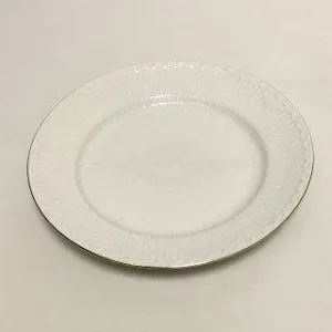 Royal Copenhagen Tradition Hvid Halvblonde m. Guld Salattallerken No. 573