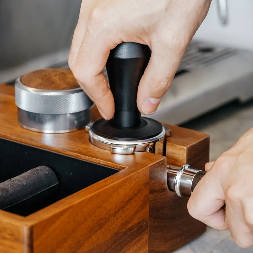 Sopresta Premium Kalibreret Tamper med Leveler 54mm (Passer til Sage)