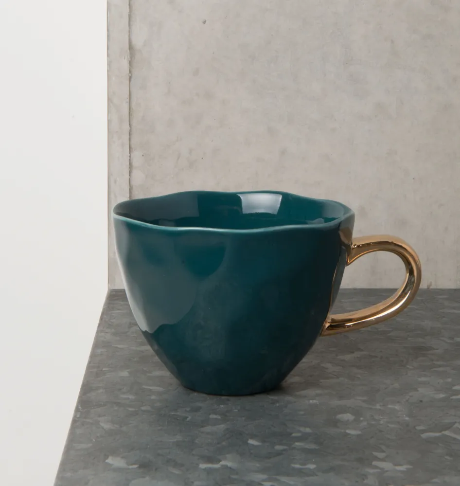 Good Morning Cappuccino/Tea Kop - Azure Green
