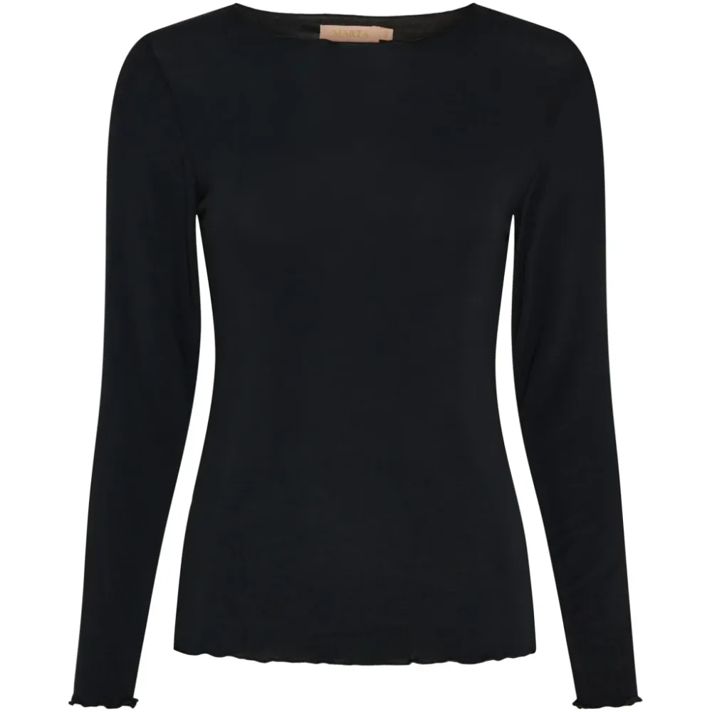 Marta Du Chateau dame t-shirt MdcLeonora 5894 - Black
