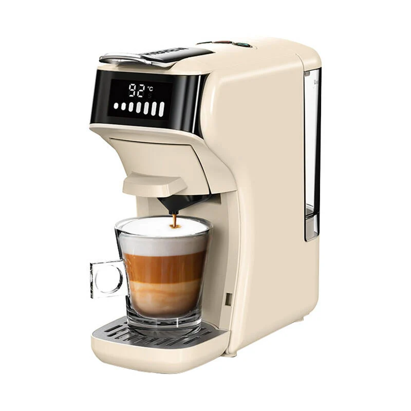 HiBREW 5-i-1-kapselkaffemaskine H1B-hvid ivory