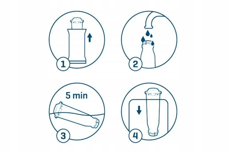Wessper vandfilter til Krups, Nivona og Melitta espressomaskiner, erstatningsfilter, 12 stk.