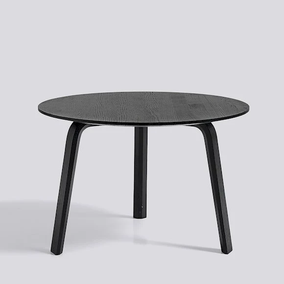 Bella Coffee table - Str.: Ø60 x H39 cm - Farve: Midnight lakerede Eg