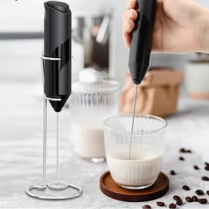 Electric Milk Frother | Professional Handheld Coffee Whisk
