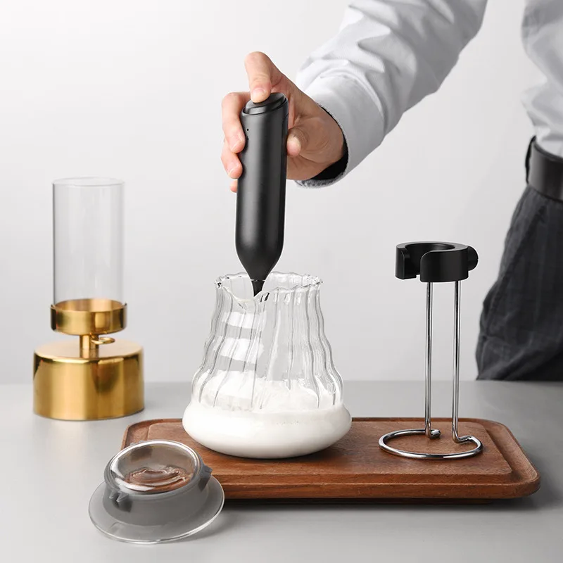 Electric Milk Frother | Professional Handheld Coffee Whisk