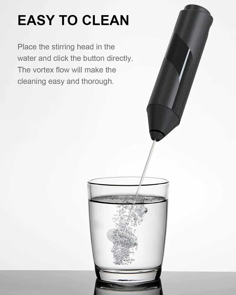 Electric Milk Frother | Professional Handheld Coffee Whisk