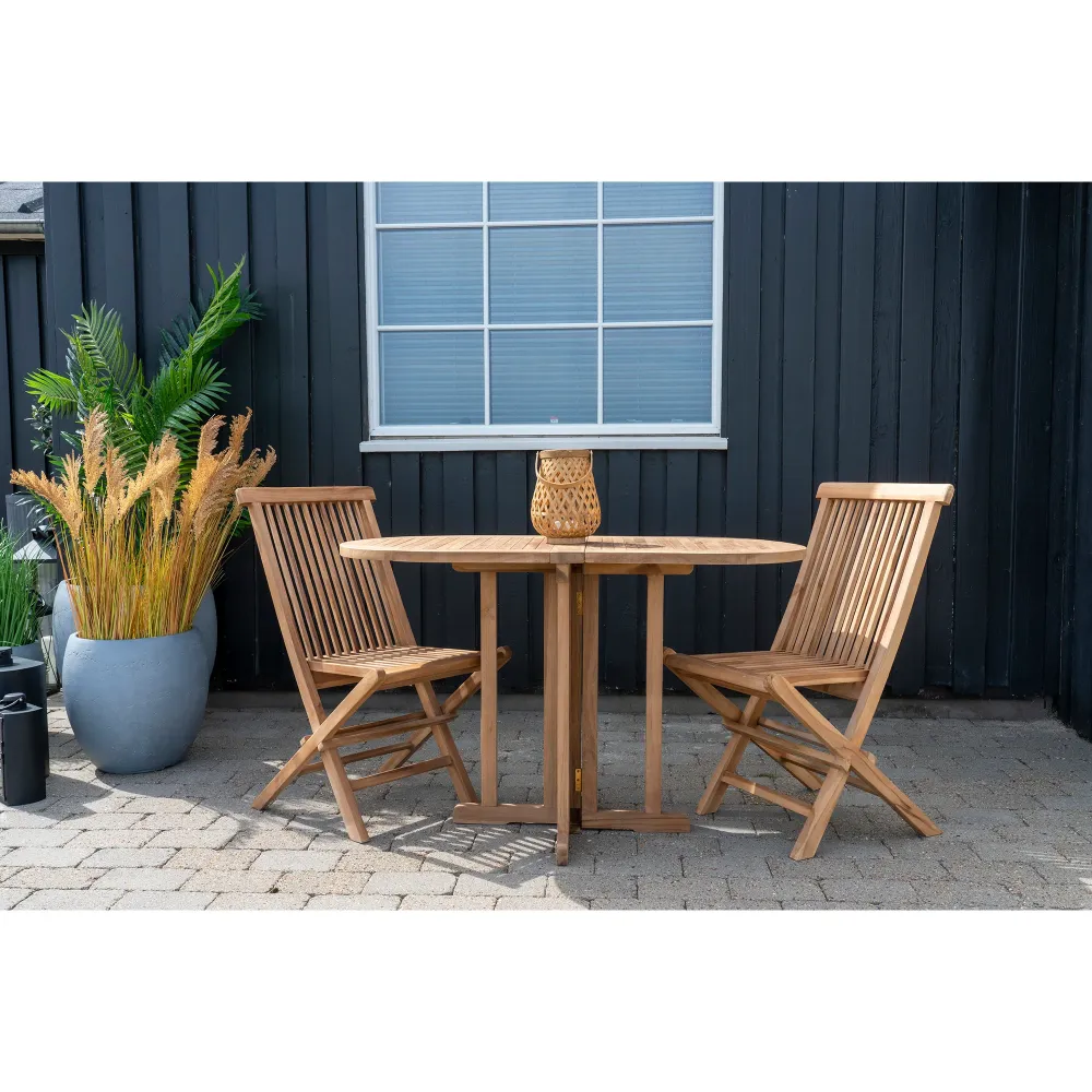 Huelva Cafébord - Cafébord, Teakwood, Natur 120X60X75 Cm