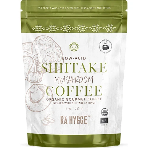 Kaffe m. Shiitake svampeektrakt - filtermalet Ø | BPA-Free & Dishwasher Safe