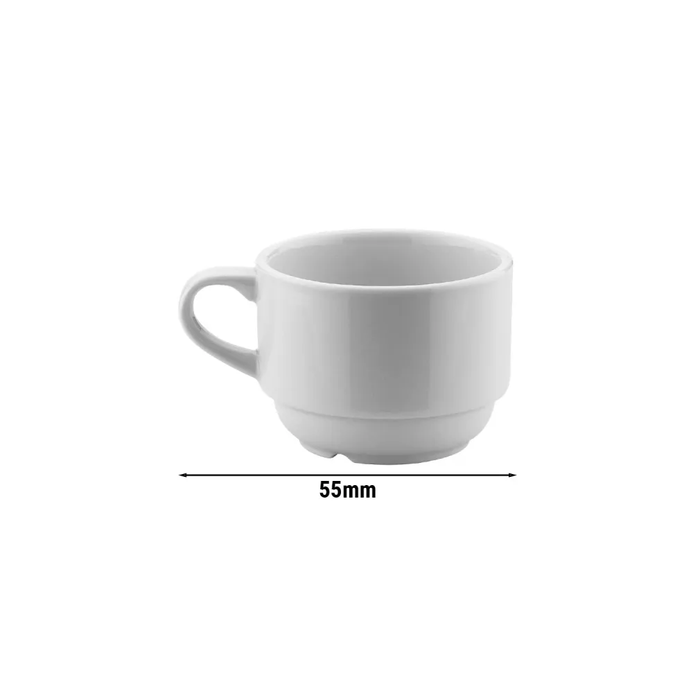 (24 stk.) ENTITY - Espressokop - Ivory