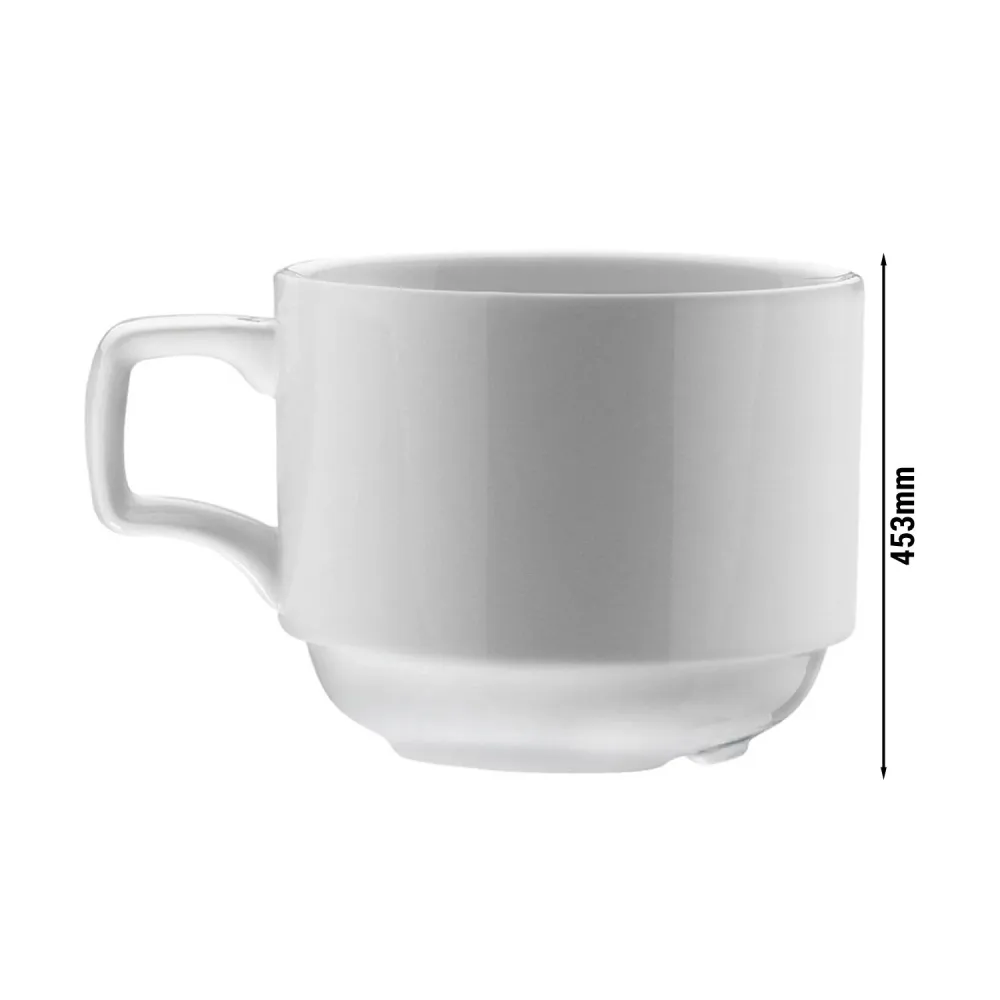(6 stk.) SEA WAVE - Kaffe/te kop - 120 cc