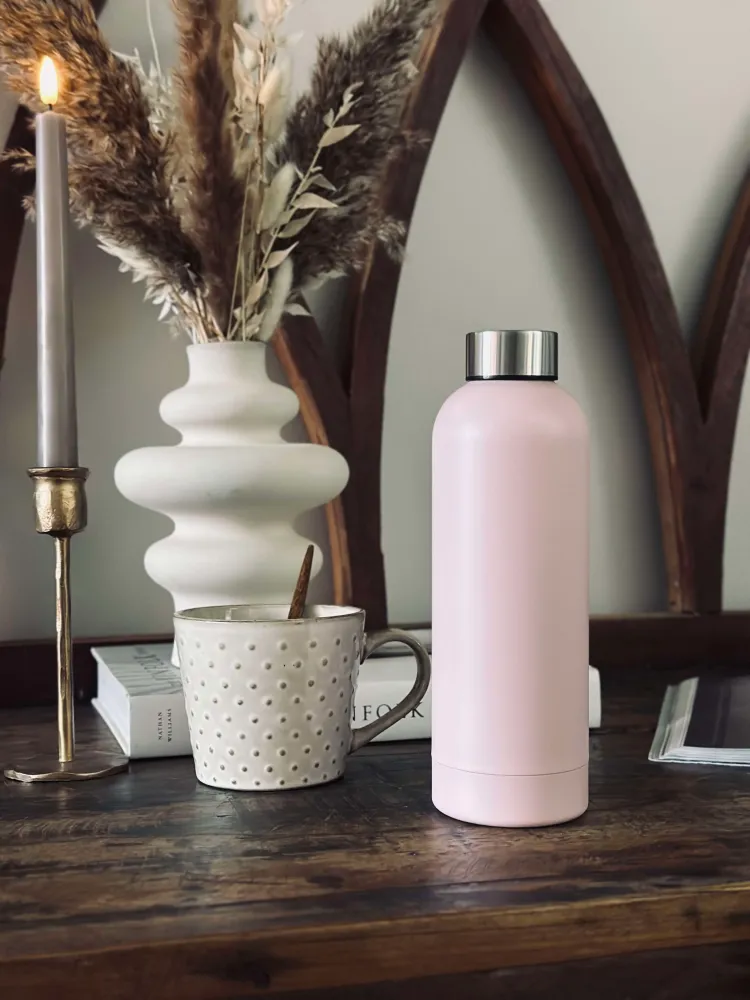 Termoflaske 500ml. - Rosa