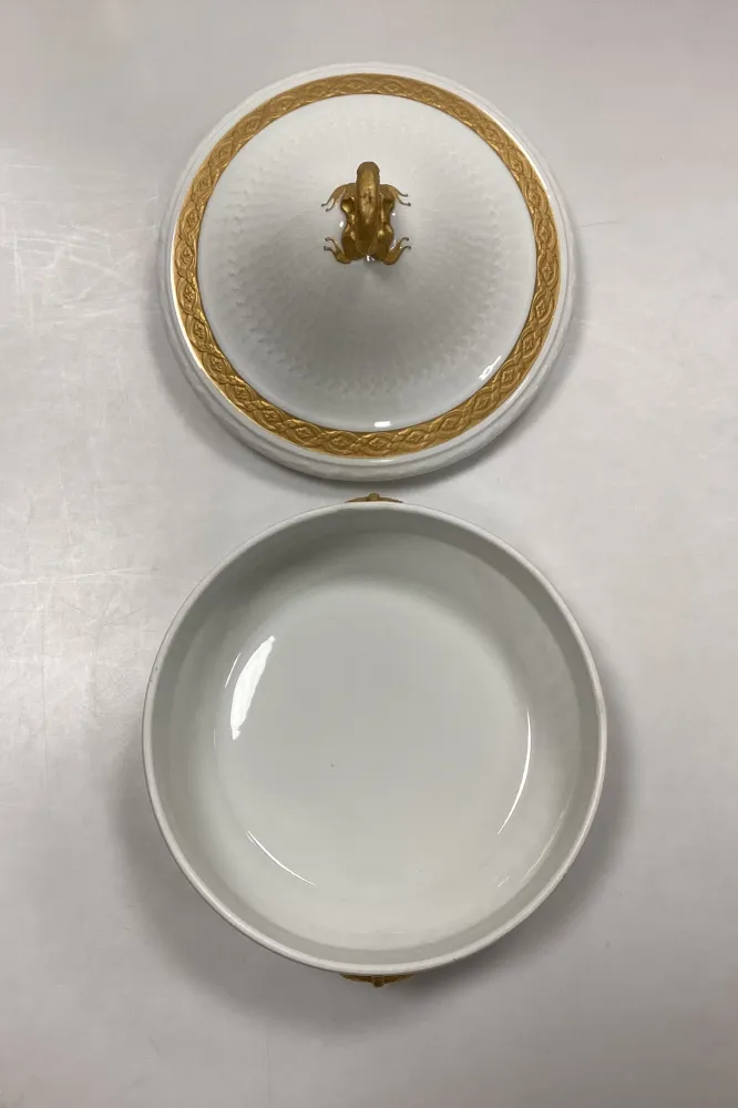 Royal Copenhagen Guld Vifte Lågfad No 11503
