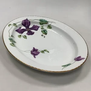 Royal Copenhagen Musselmalet Art Nouveau Blomster Stort Serveringsfad