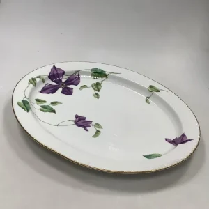 Royal Copenhagen Musselmalet Art Nouveau Blomster Stort Serveringsfad