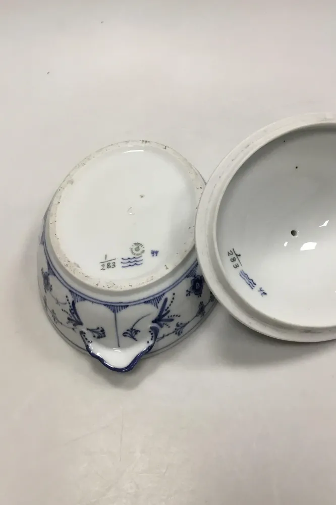 Royal Copenhagen Musselmalet Riflet Oval Terrin No 283