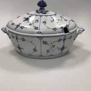 Royal Copenhagen Musselmalet Riflet Terrin No. 360