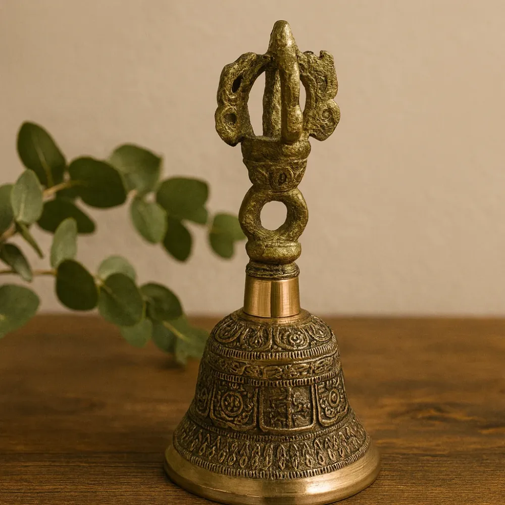 Tibetansk klokke 5 x 11 cm