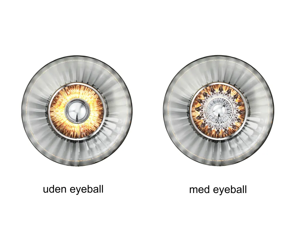 Eyeball til New Wave Optic Wall XL væglampe, sort • Design Us