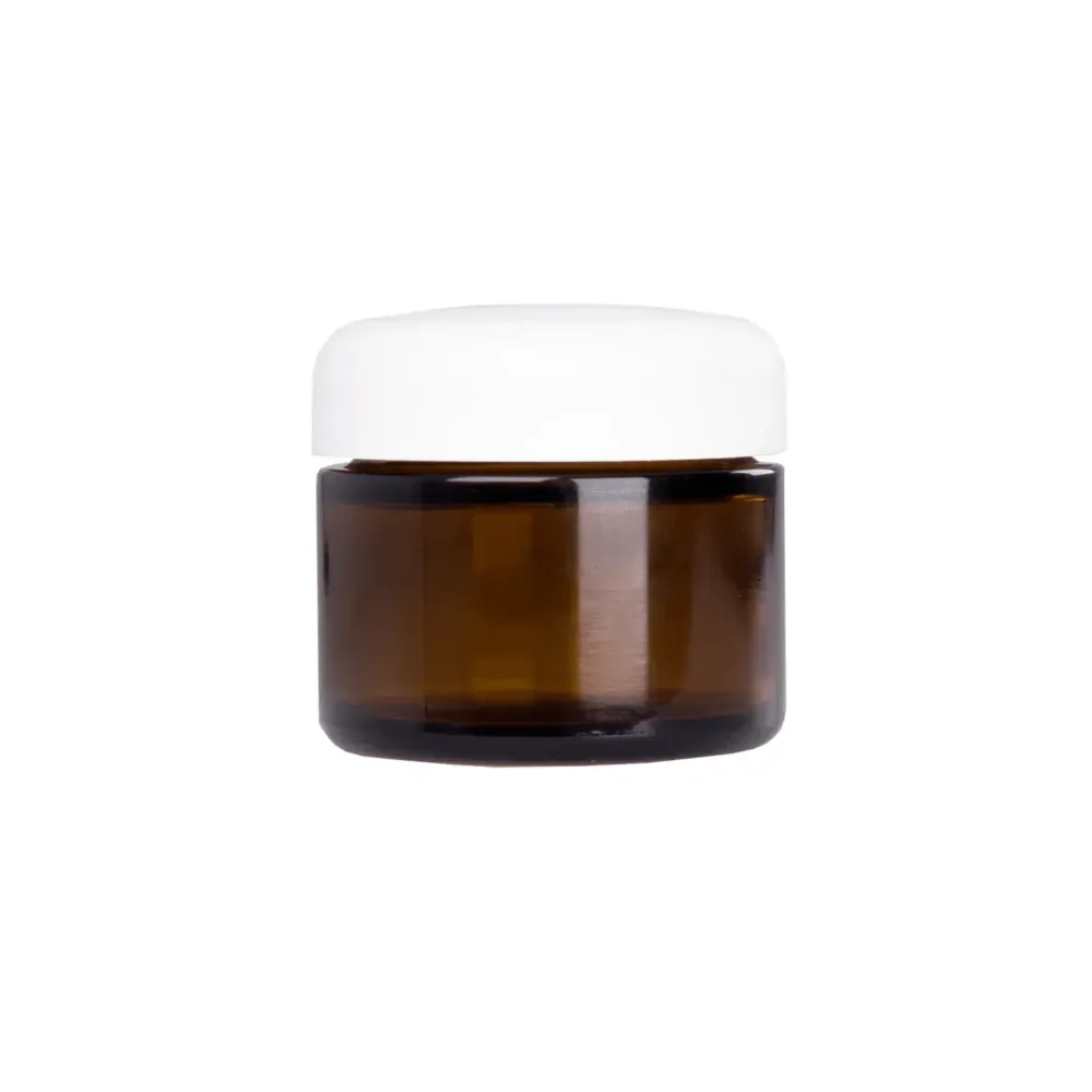 Brun glaskrukke - 100 ml - Ruck