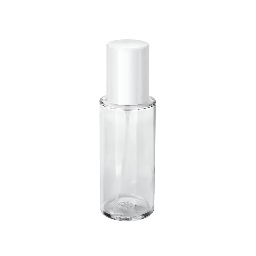 Klar glasflaske med pumpesprøjte - 100 ml - Ruck