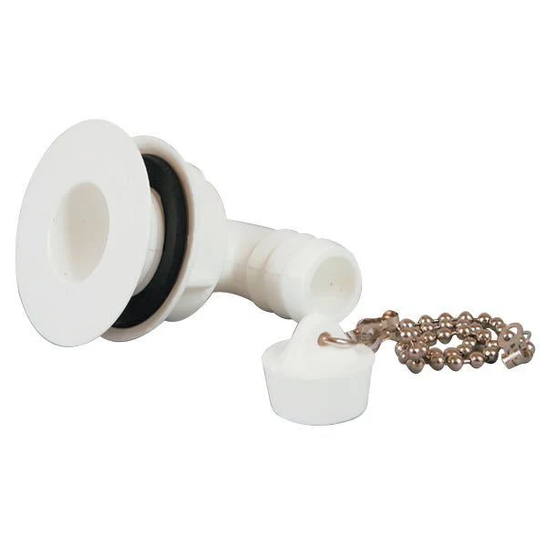 Barka, Småafløb 90º bøjet, Ø 20 mm, Plast