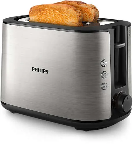 Philips HD2650/90 Toaster Viva Collection - Stål
