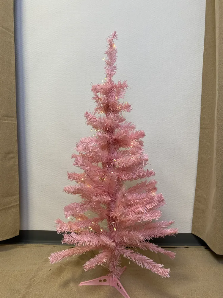 Conzept juletræ kunstig 150 cm pink