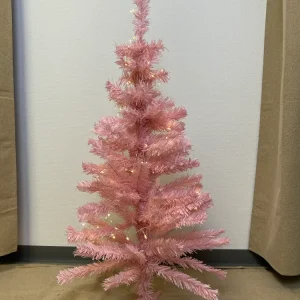 Conzept juletræ kunstig 180 cm pink