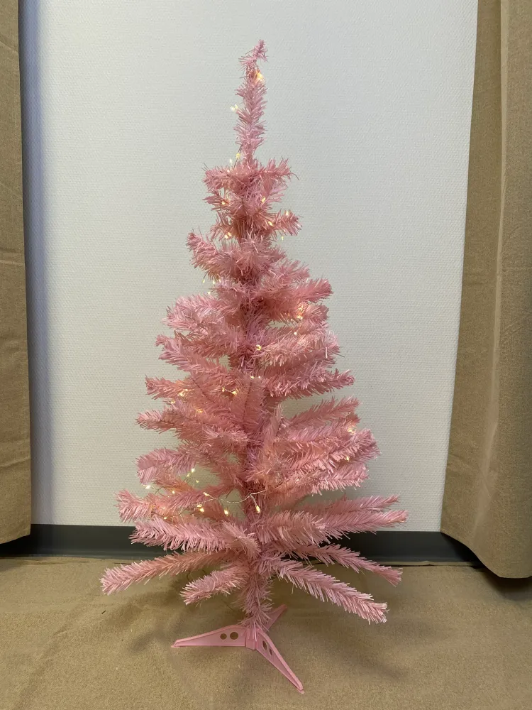 Conzept juletræ kunstig 180 cm pink