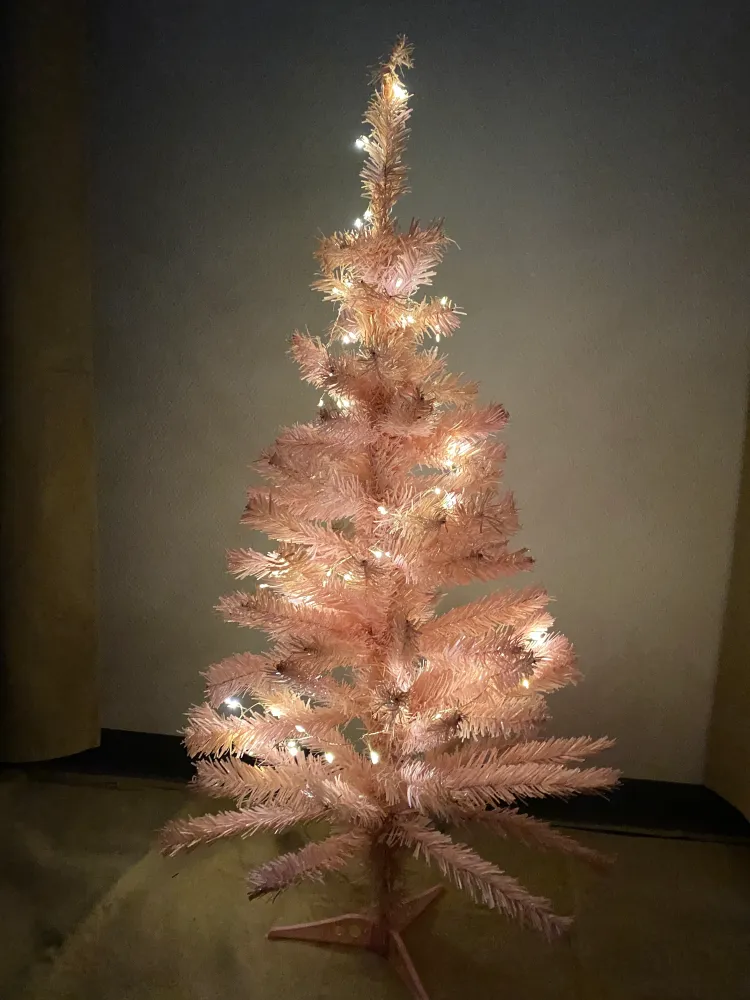 Conzept juletræ kunstig 90 cm pink