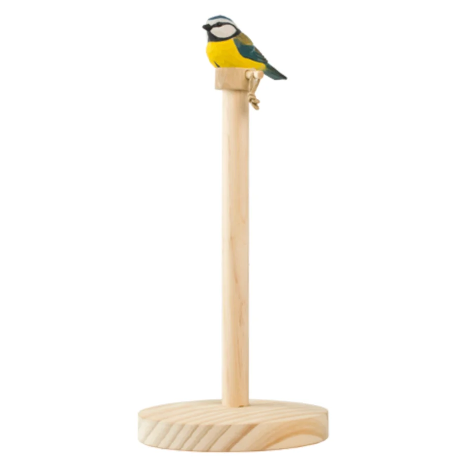 DecoBird - Blåmejse - Køkkenrulle holder