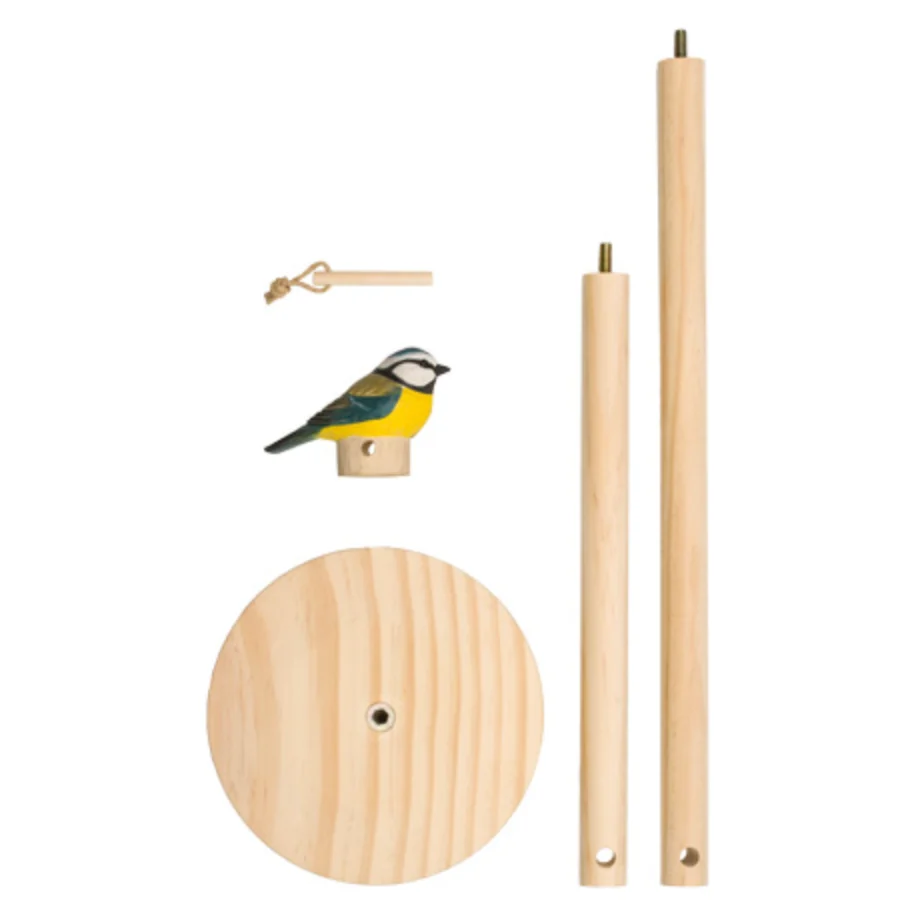 DecoBird - Blåmejse - Køkkenrulle holder
