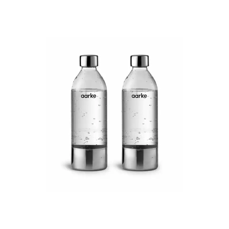 Aarke Vandflaske - 2 x 1,0ltr./(800ml.) 3 Lids
